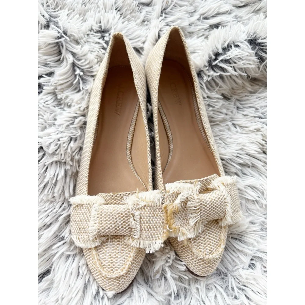 J.Crew Collins Basket Weave Loafers